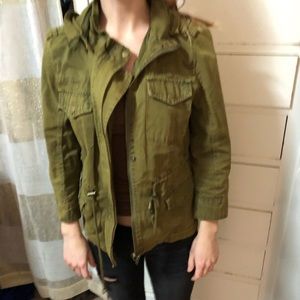 army green jacket